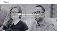 Desktop Screenshot of fundraising.sk