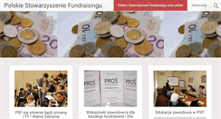 Desktop Screenshot of fundraising.org.pl