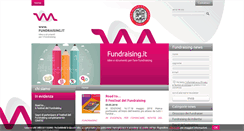 Desktop Screenshot of fundraising.it