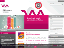 Tablet Screenshot of fundraising.it